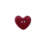 Button - Rose Heart, Small THUMBNAIL