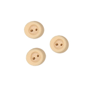 Button - Simple Cream, Set of 3 THUMBNAIL