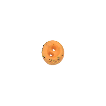 Button - Orange Glitter Simple, Extra Extra Small MAIN
