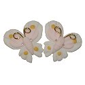 Button - Pale Pink Butterfly, Set of 2 MAIN