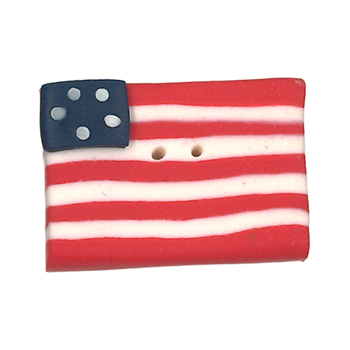 Stoney Creek Button - American Flag, Extra Large MAIN