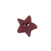 Button - Dark Red Star, Small MAIN