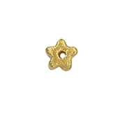 Button - Metallic Gold Star, Extra Small THUMBNAIL