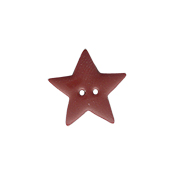 Button - Rusty Star, Small THUMBNAIL