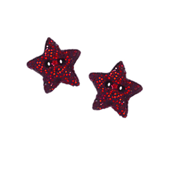 Button - Holiday Star, Small-Set of 2 MAIN