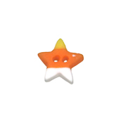 Button - Candy Corn Star, Small THUMBNAIL
