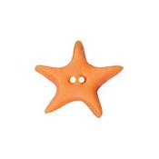 Button - Glow Orange Star THUMBNAIL