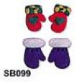 Button - Christmas Mittens MAIN