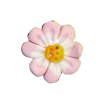 Button - Apple Blossom Flower, Extra Small MAIN