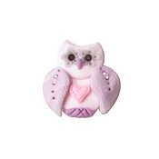 Button - Girl Owl THUMBNAIL