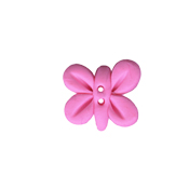 Button - Fuchsia Butterfly THUMBNAIL