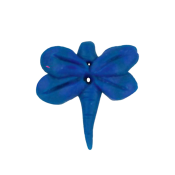 Button - Royal Blue Dragonfly MAIN
