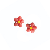 Button - Coral Flower Head, Extra Small - Set of 2 THUMBNAIL