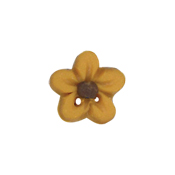 Button - Gold Flower Head, Small THUMBNAIL