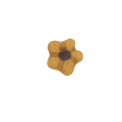 Button - Gold Flower Head, Extra Small THUMBNAIL