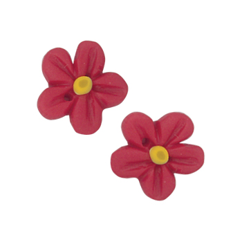 Button - Rose Flower Head, Small (Set of 2) MAIN