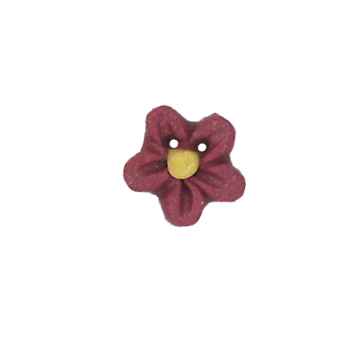 Button - Rose Flower Head, Small MAIN