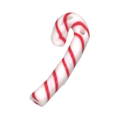 Button - Left Candy Cane, X-Large THUMBNAIL