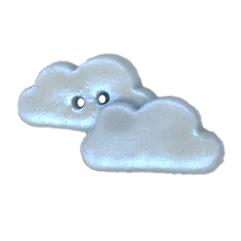 Button - Pearl Periwinkle Cloud, Left MAIN