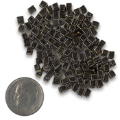 Beads - Bronze 3mm Cubes THUMBNAIL