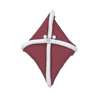 Button - Bordeaux Kite, Medium MAIN