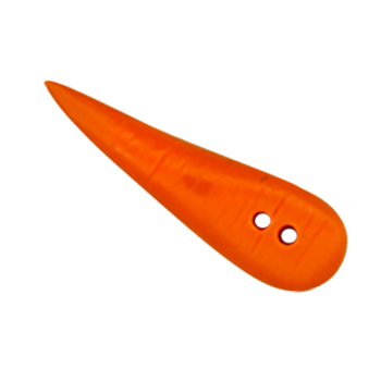 Button - Carrot Nose, Large MAIN