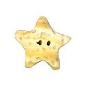 Button - Pale Gold Starfish, Small MAIN