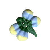 Button - Dragonfly, Tri-Colored THUMBNAIL