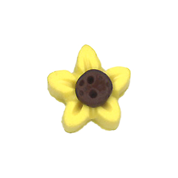 Button - Golden Flower – Stoney Creek Online Store