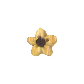 Button - Marbled Gold Sunflower, Small MAIN