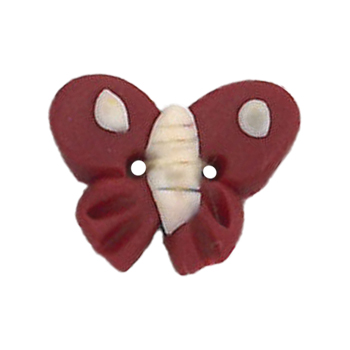 Button - Rusty Butterfly, Small MAIN
