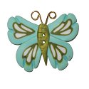 Button - Butterfly, medium MAIN