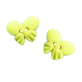 Button - Pale Gold Butterfly (Set of 2) MAIN