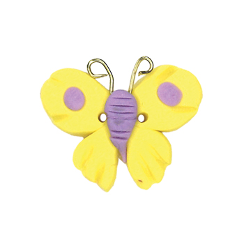 Button - Spring Butterfly, Medium MAIN