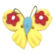 Button - Garden Butterfly THUMBNAIL
