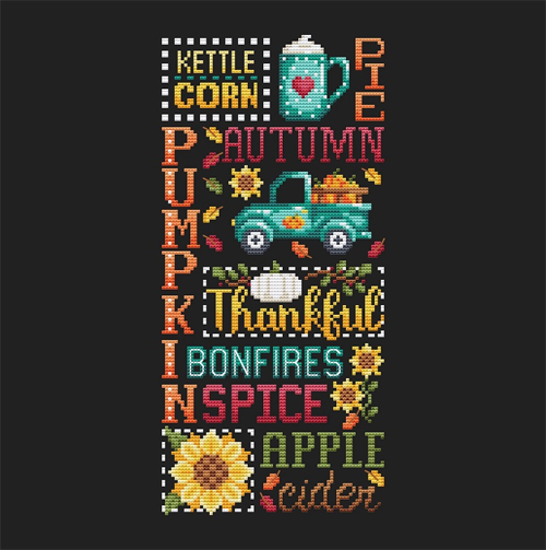shannon christine designs cross stitch autumn favorites cross stitch
