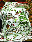 Book 517 Christmas Village Afghan THUMBNAIL