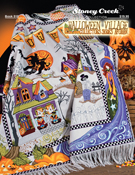 Book 518 Halloween Village Afghan THUMBNAIL