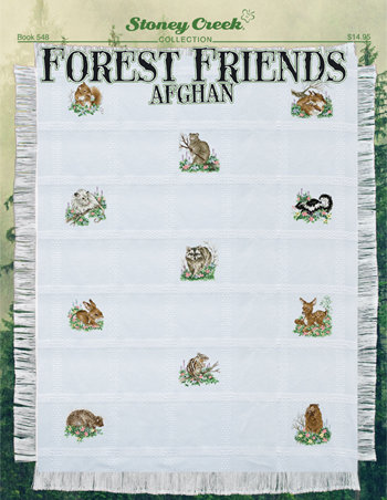 Book 548 Forest Friends Afghan MAIN