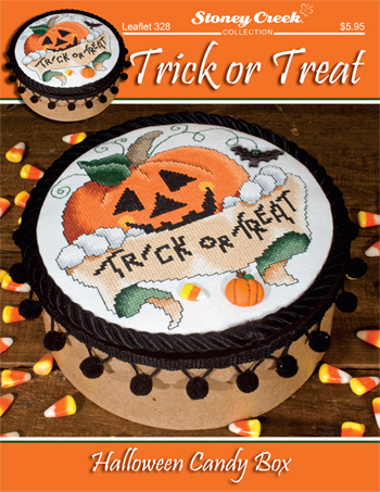 Leaflet 328 Trick or Treat Halloween Candy Box MAIN
