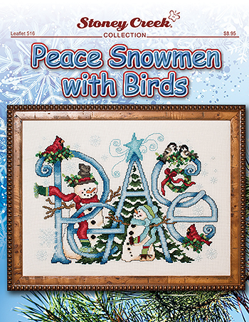 Leaflet 516 Peace Snowman with Birds MAIN