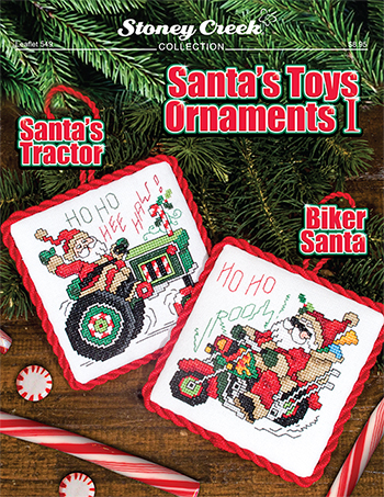Leaflet 549 Santa's Toys Ornaments I MAIN