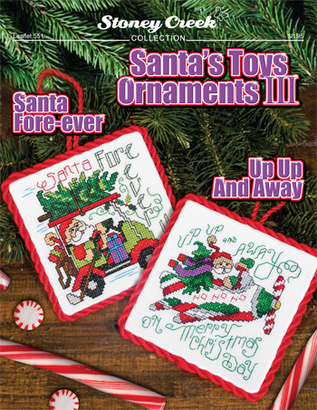 Leaflet 551 Santa's Toys Ornaments III MAIN