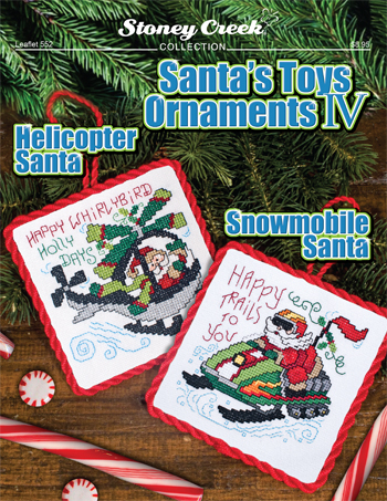Leaflet 552 Santa's Toys Ornaments IV MAIN