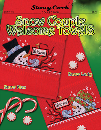 Leaflet 619 Snow Couple Welcome Towels MAIN