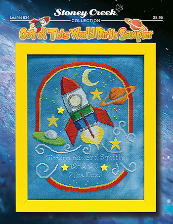 Leaflet 634 Out of This World Birth Sampler MAIN