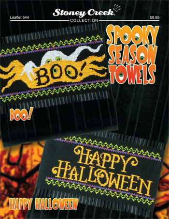 Leaflet 644 Spooky Season Towels MAIN