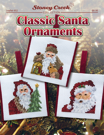 Leaflet 652 Classic Santa Ornaments MAIN