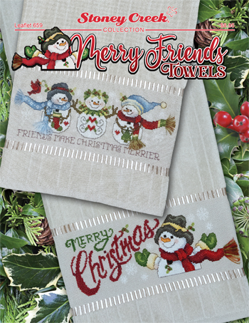 Leaflet 659 Merry Friends Towels MAIN