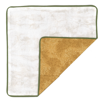 Prefinished Pillow Sham - 14ct Aida - Thanksgiving MAIN
